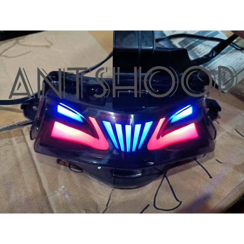 Lampu stop Aerox 2015 - 2019 Stoplamp Yamaha Aerox Old running led Stoplamp Aerox 155 ANTSHOOP