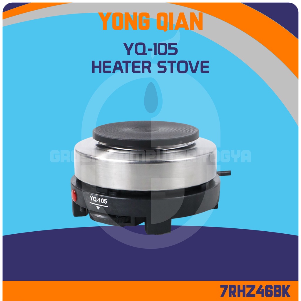 Yong Qian YQ-105 Penghangat Kopi Listrik 500W - Hitam