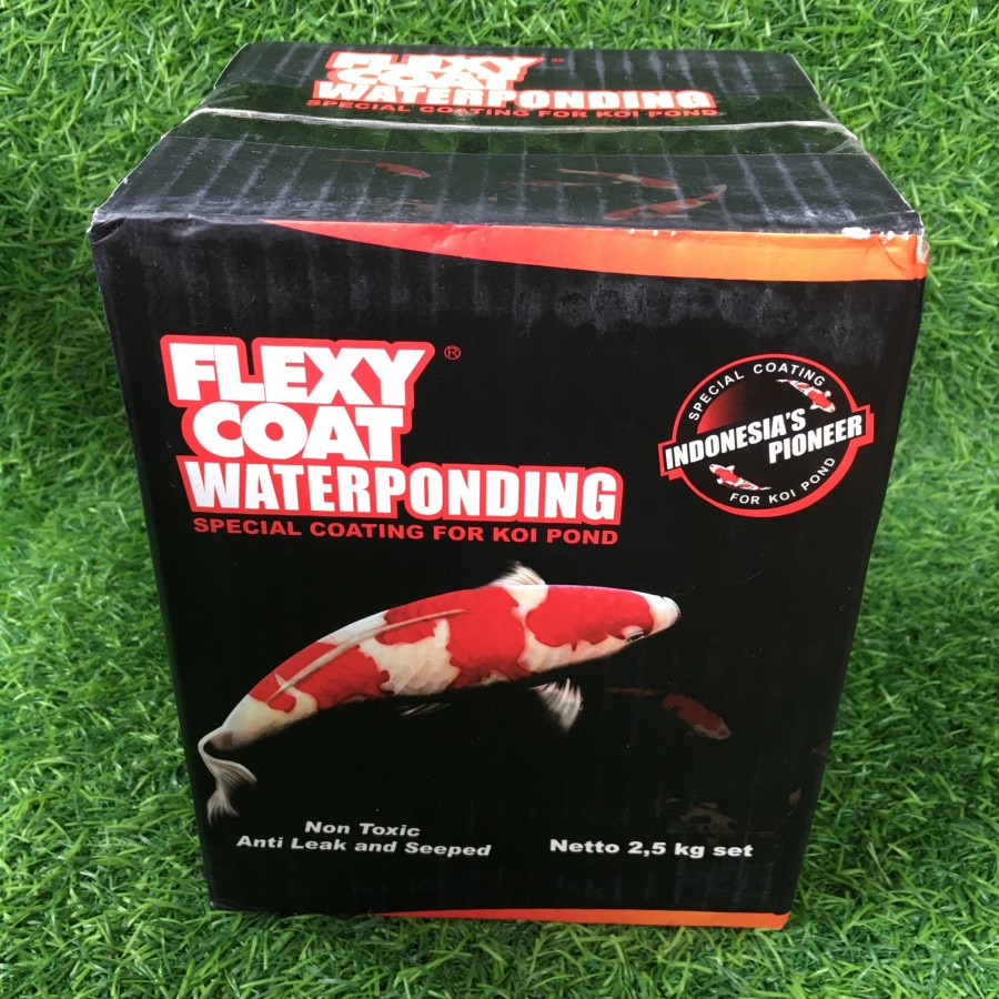 Flexycoat Flexy Coat Waterponding Cat Kolam Ikan Koi 2,5kg