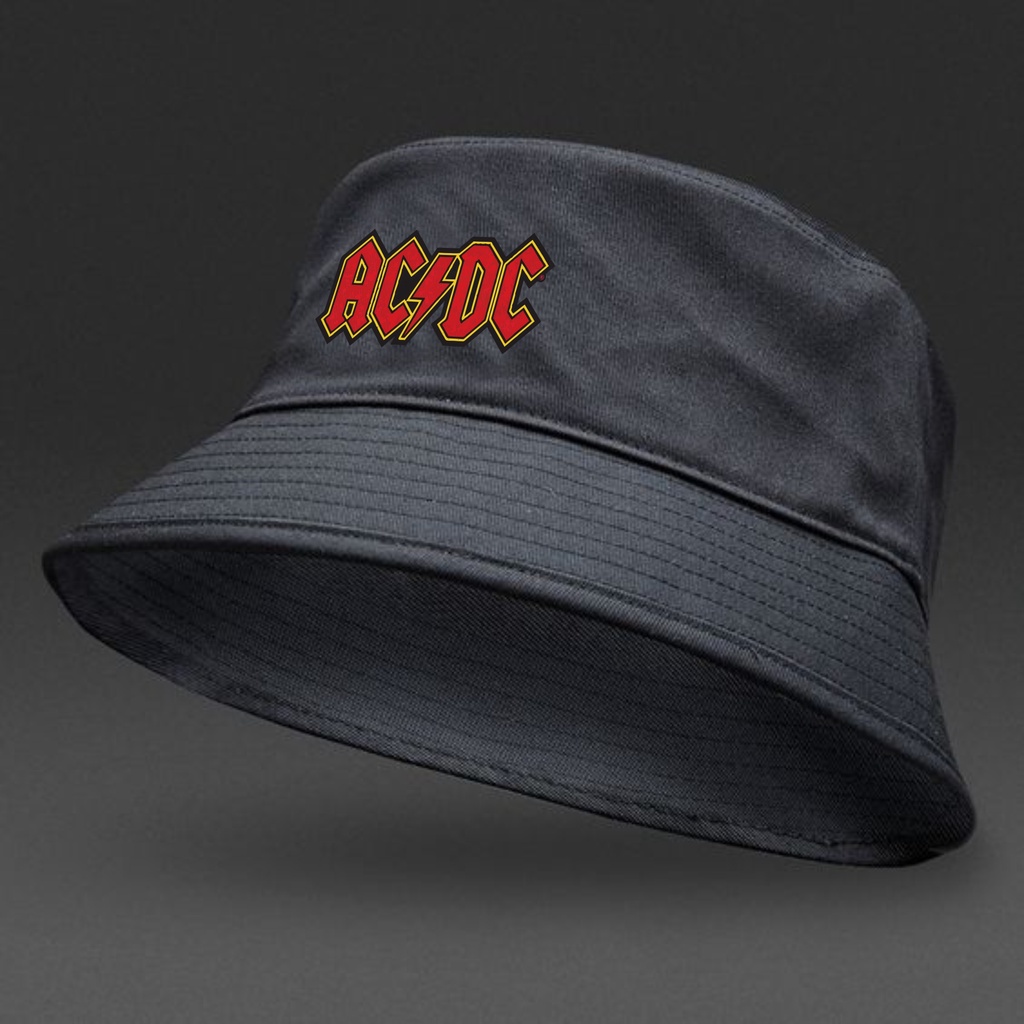 Topi Band/Buckhet Hat/Topi Hitam/Topi Pria/Topi cowok/topi cewek/Topi musik grup band