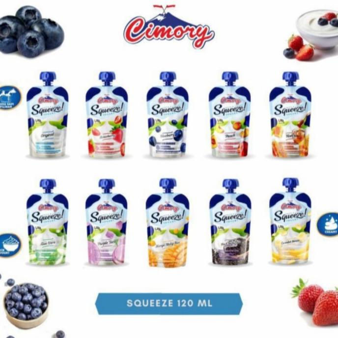 

Cimory squeeze yogurt 120 ml 1 dus 24pcs bisa mix TERLARIS TERPERCAYA ORIGINAL