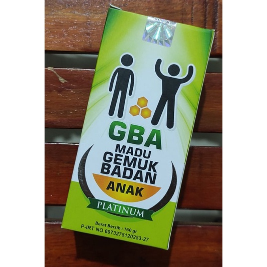 Madu Gemuk Badan Anak Platinum 160 Gr / GBA / Nafsu Makan Anak