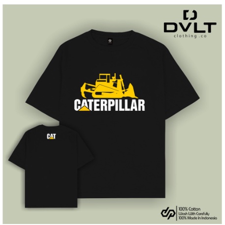 Kaos / Baju CAT CATERPILLAR Excavator Alat Berat V.2 Terbaru Keren Murah-AT