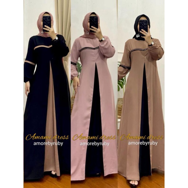 gamis mewah/gamis amami dress/amore by ruby