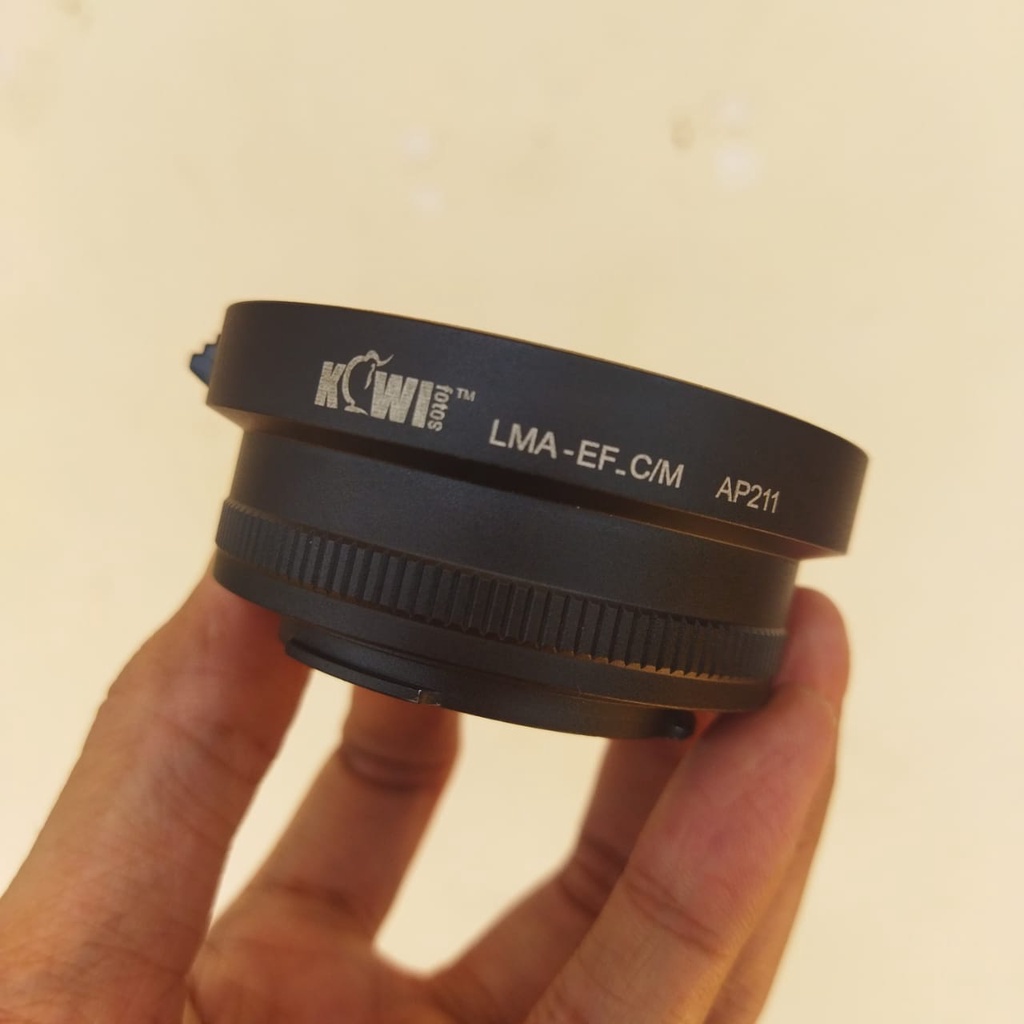 Jual USED: KIWI ADAPTER FOR KAMERA MIRRORLESS EOS M - LENSA DSLR CANON