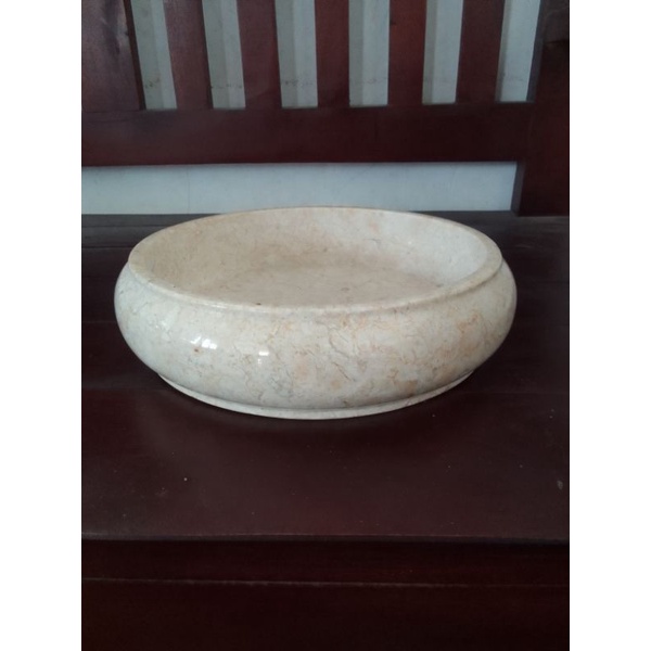pot bonsai marmer marble D23