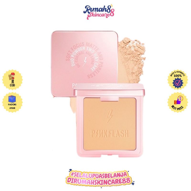 PINKFLASH Mattifying Flawless Two Way Cake Powder