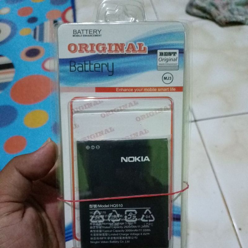 batre nokia 2.2 HQ510 original