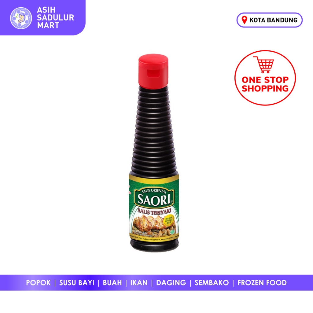 Saori Saus Teriyaki 135ml 275ml Saos Oriental Promo Bandung