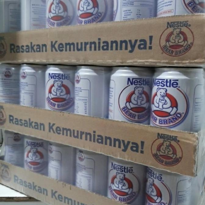 

SUSU BEAR BRAND / SUSU BERUANG MEDAN 1 KRAT ISI 30 PCS / PRODUKSI BARU TERLARIS TERPERCAYA ORIGINAL
