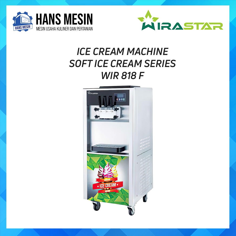 ICE CREAM MACHINE SOFT ICE CREAM SERIES WIR 818 F WIRASTAR