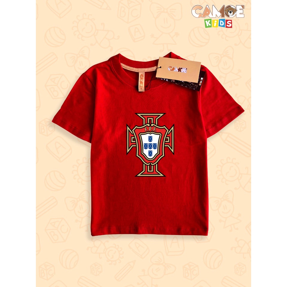 Baju kaos anak premium Portugal