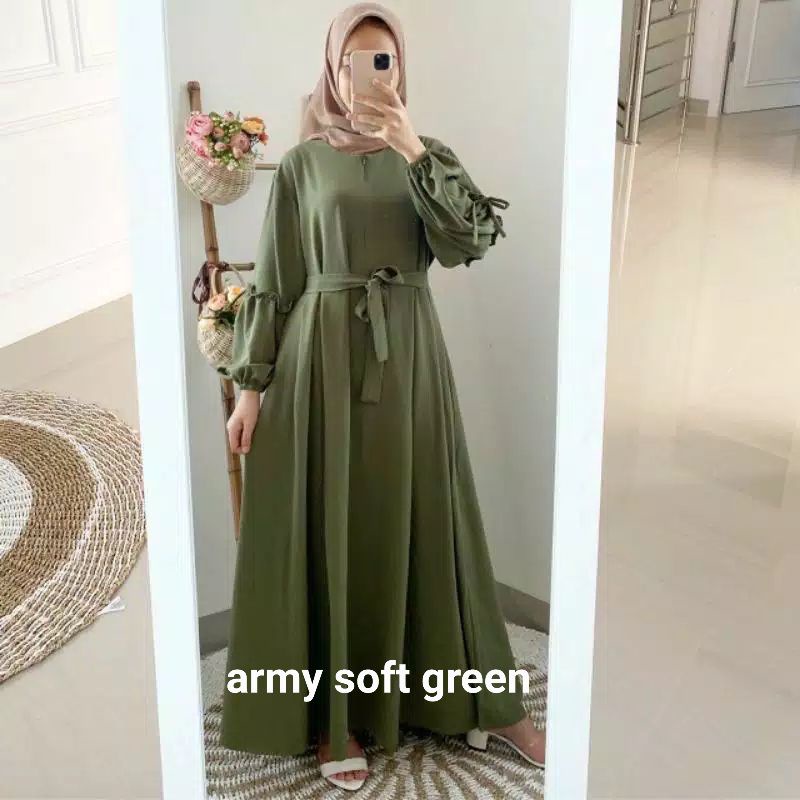 GAMIS,WANITA terbaru/ Baju Muslim,AESPA MAXI DRESS,