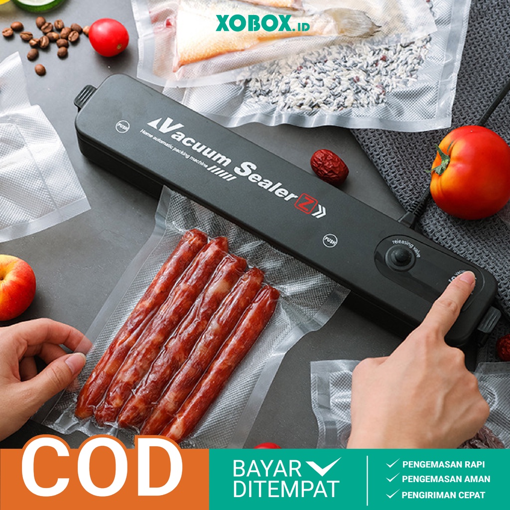 Vacuum Sealer Food Packing Machine/ Mesin Vacum Press Makanan FRESH Food Grade High Quality HM027 - XOBOX