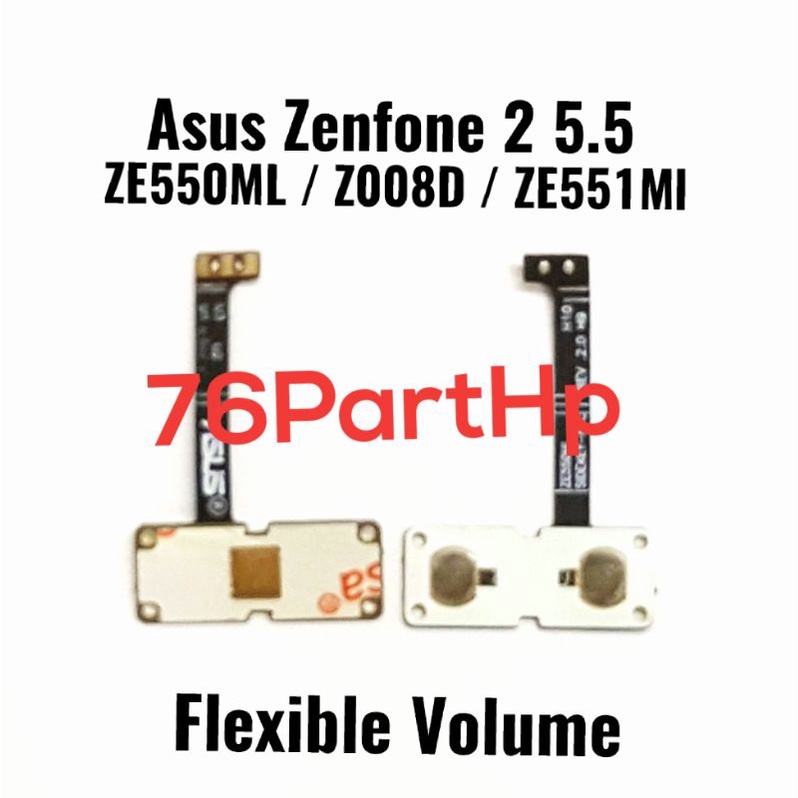 Ori Flexible Connector Volume Power On Off Asus Zenfone 4 Max Plus