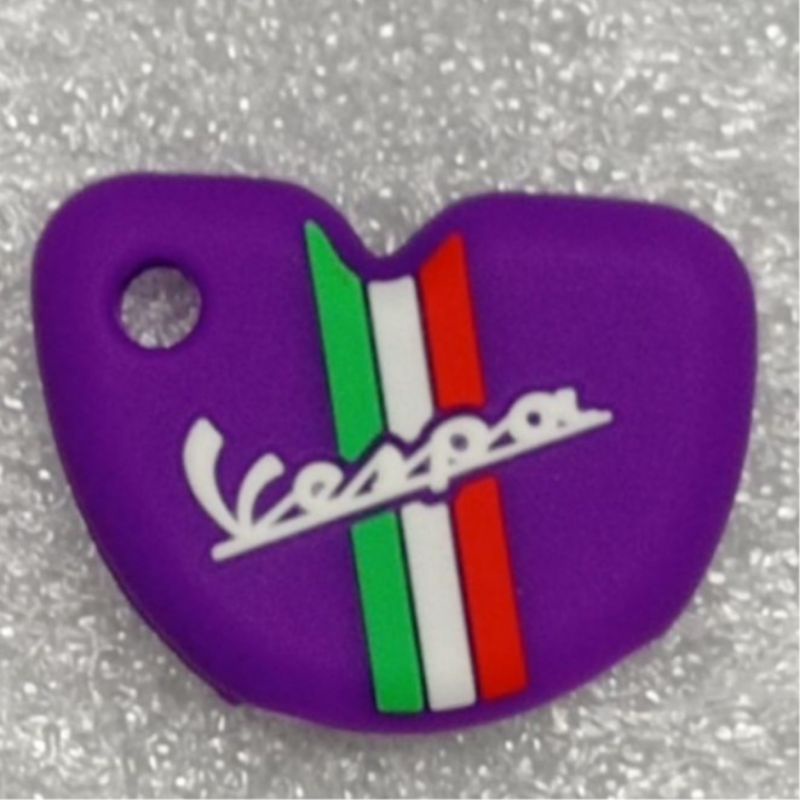 Silikon Kunci Vespa Matic Bendera Italy LX S Sprint Primavera GTS Bahan Premium HIGH QUALITY