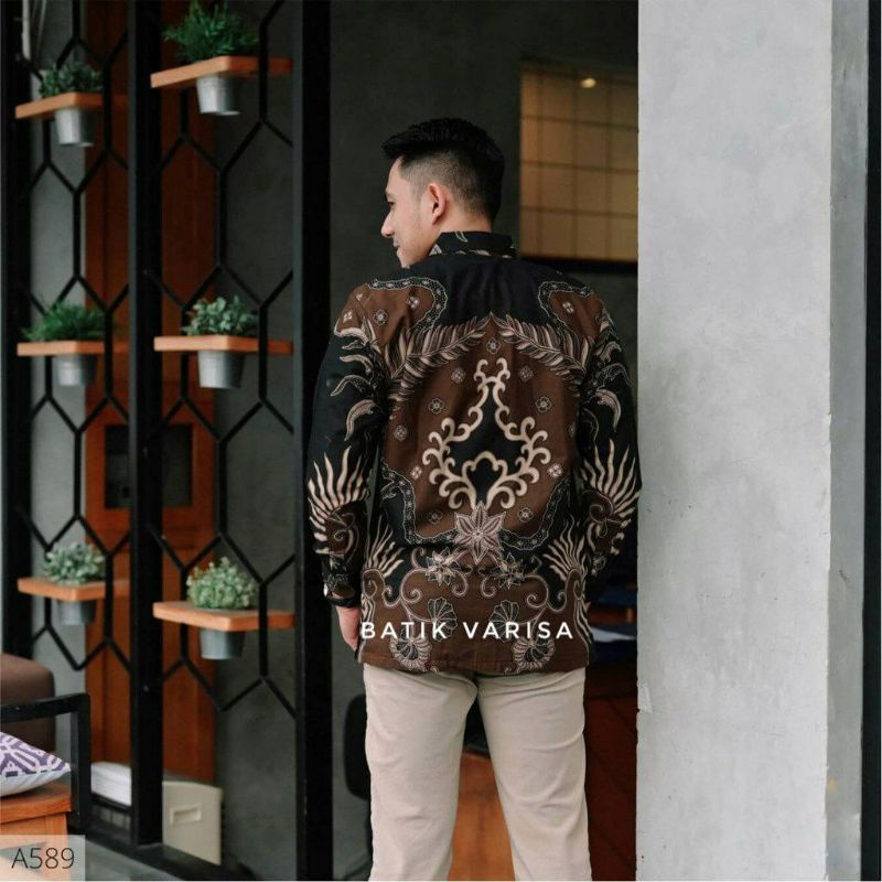 TERBARU Kemeja Batik Lapis Furing Premium M L XL XXL Batik Furing Seragam Kantor Seragam Kerja