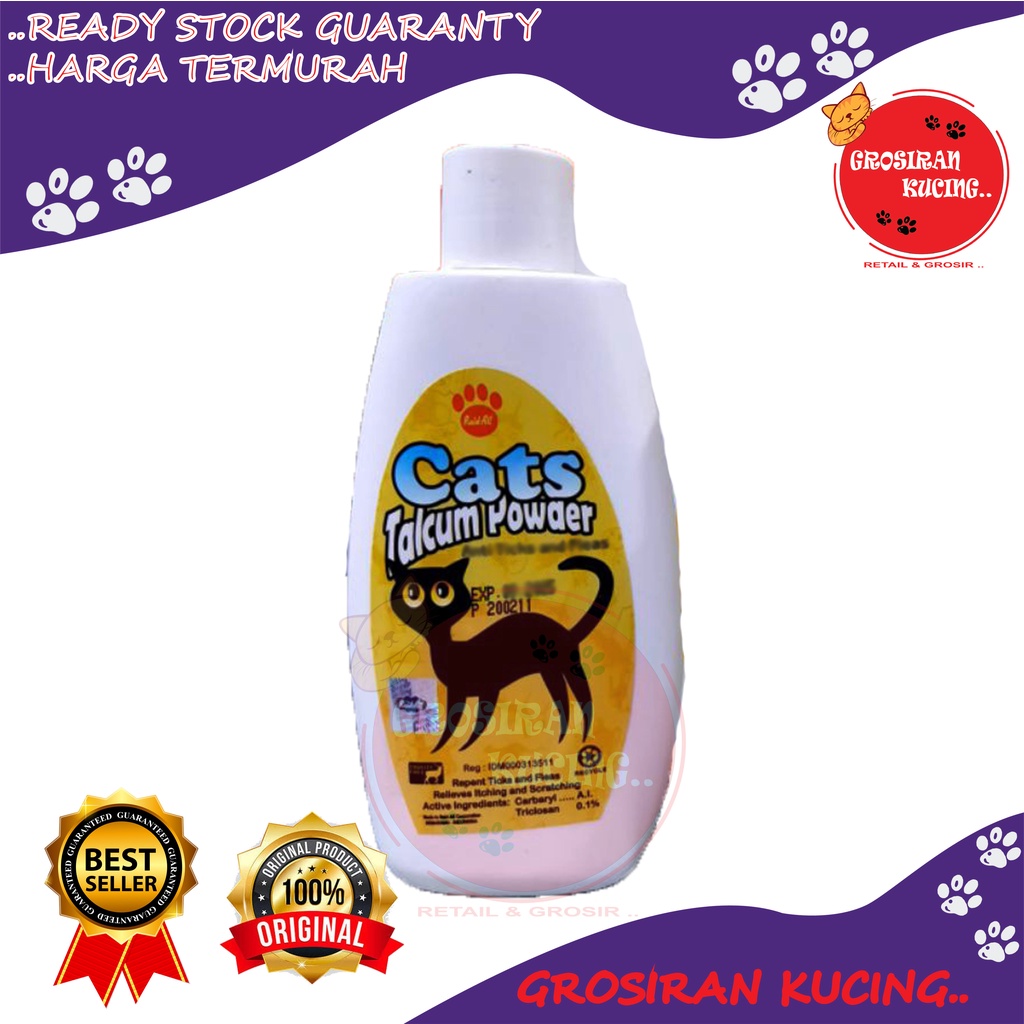 Bedak Kutu Kucing/Cats Talcum Powder