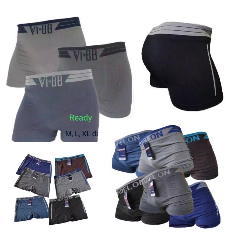 celana dalam pria original Vi - BB CD Boxer murah berkualitas