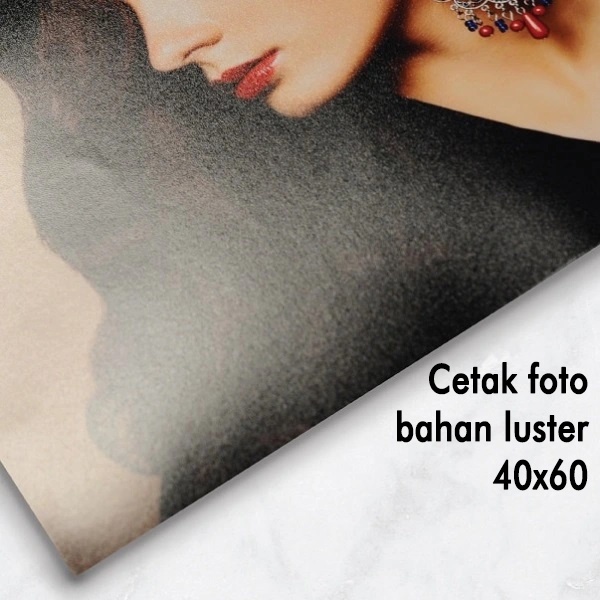 Cetak foto photo wisuda wedding 16rs 40x60 Luster