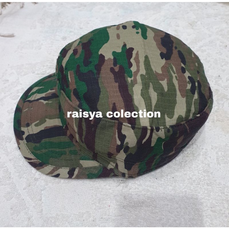 topi komando doreng tni ad terbaru / topi doreng tni ad terbaru