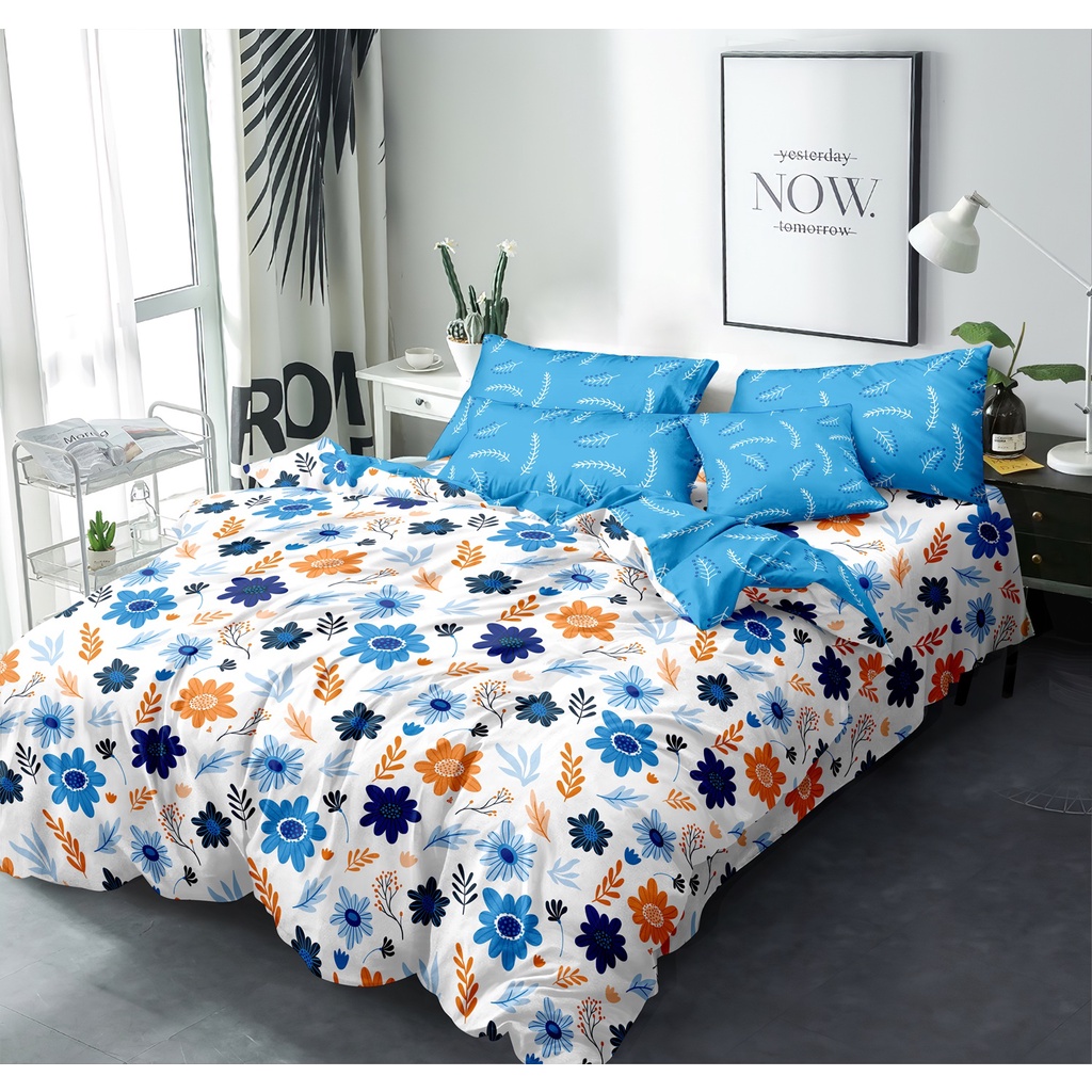 Internal - Bed Cover Set Queen 160x200 Tinggi 25 Fitted - Denara