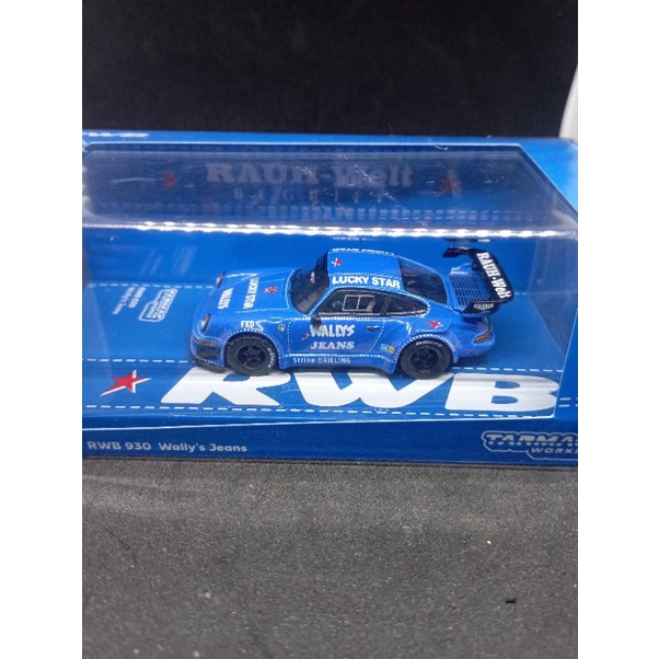 Tarmac works Porsche RWB 930 Wally's Jeans 1/64