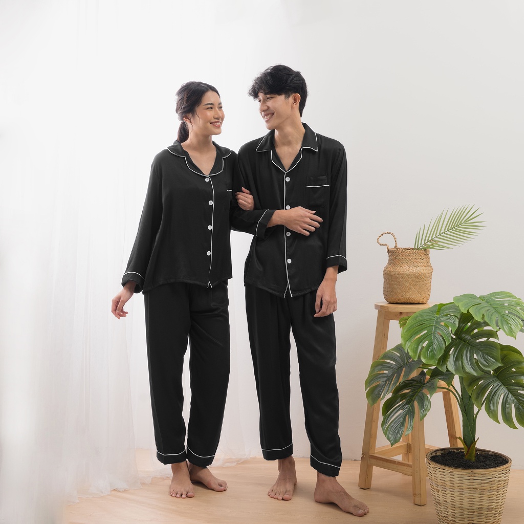 Zavyn Setelan Piyama Couple Rayon Twill Premium PP