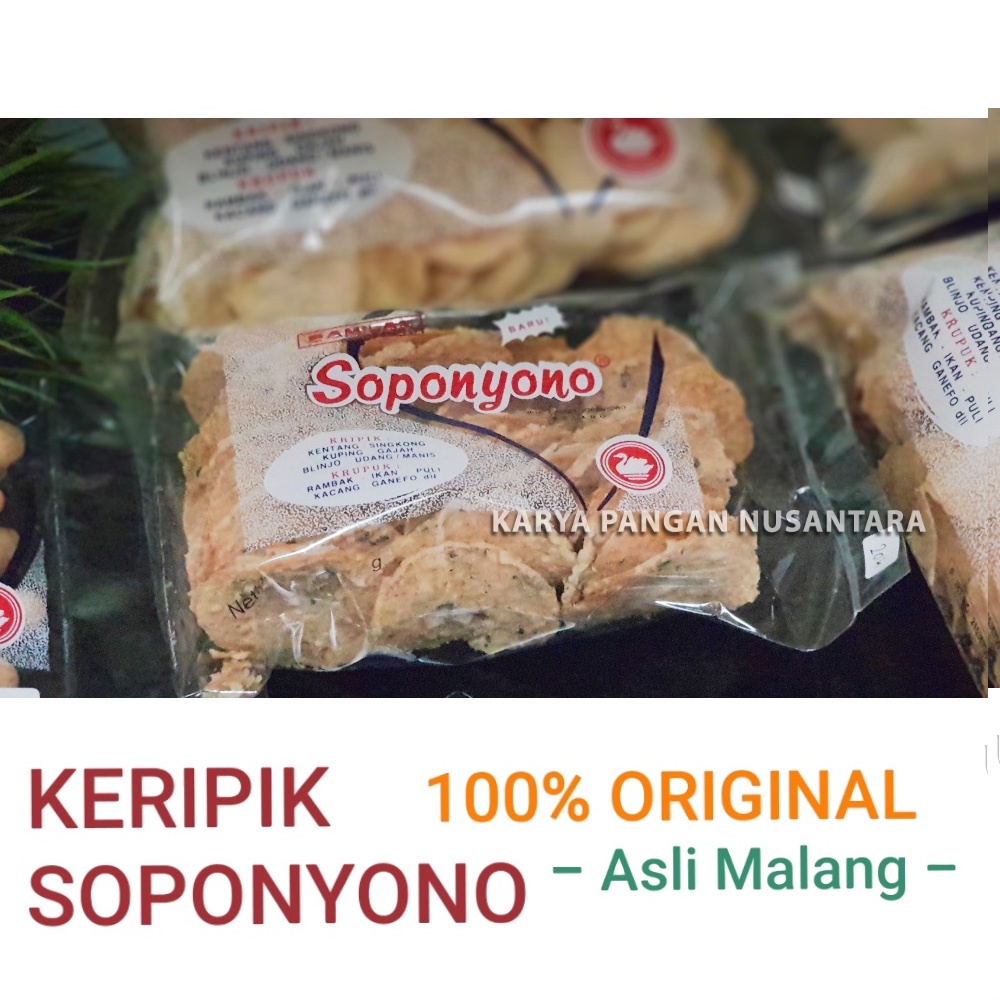 

Keripik Tempe Daun Jeruk Soponyono Original KRIPIK TEMPE SOPONYONO Asli Malang
