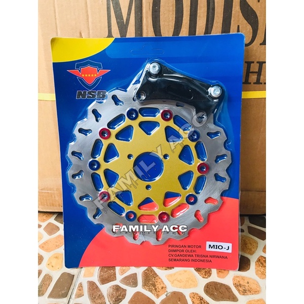 PIRINGAN CAKRAM DISC DEPAN LEBAR 260MM MODEL DAYTONA MOTOR MIO J/MIO M3/MIO Z/MIO GT 125 DIAMETER 260MM DAYTONA