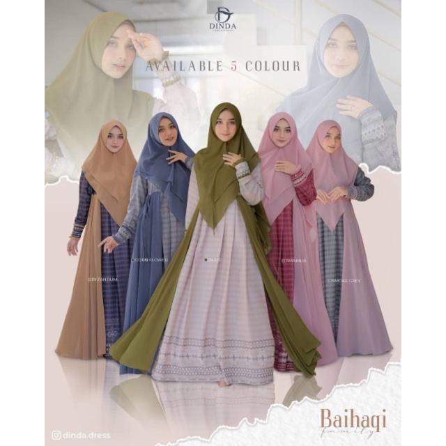 BAIHAQI ORIGINAL BY DINDA COUPLE SARIMBIT GAMIS KOKO KEMKO