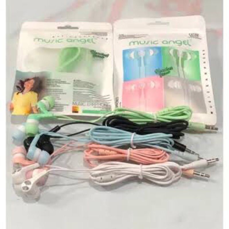 [Tanpa Box]Handsfree U19 Macaron / Headset / Earphone / Handsfree ( Hifi Extra Bass )