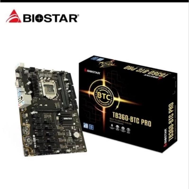 MOTHERBOARD BIOSTAR TB360-BTC PRO LGA 1151Gen 8/9