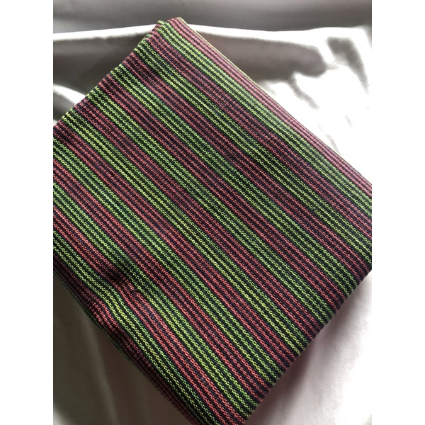 Jarik lurik ATBM 3 meter warna merah hijau/ jarik gendong/ jarik jamu