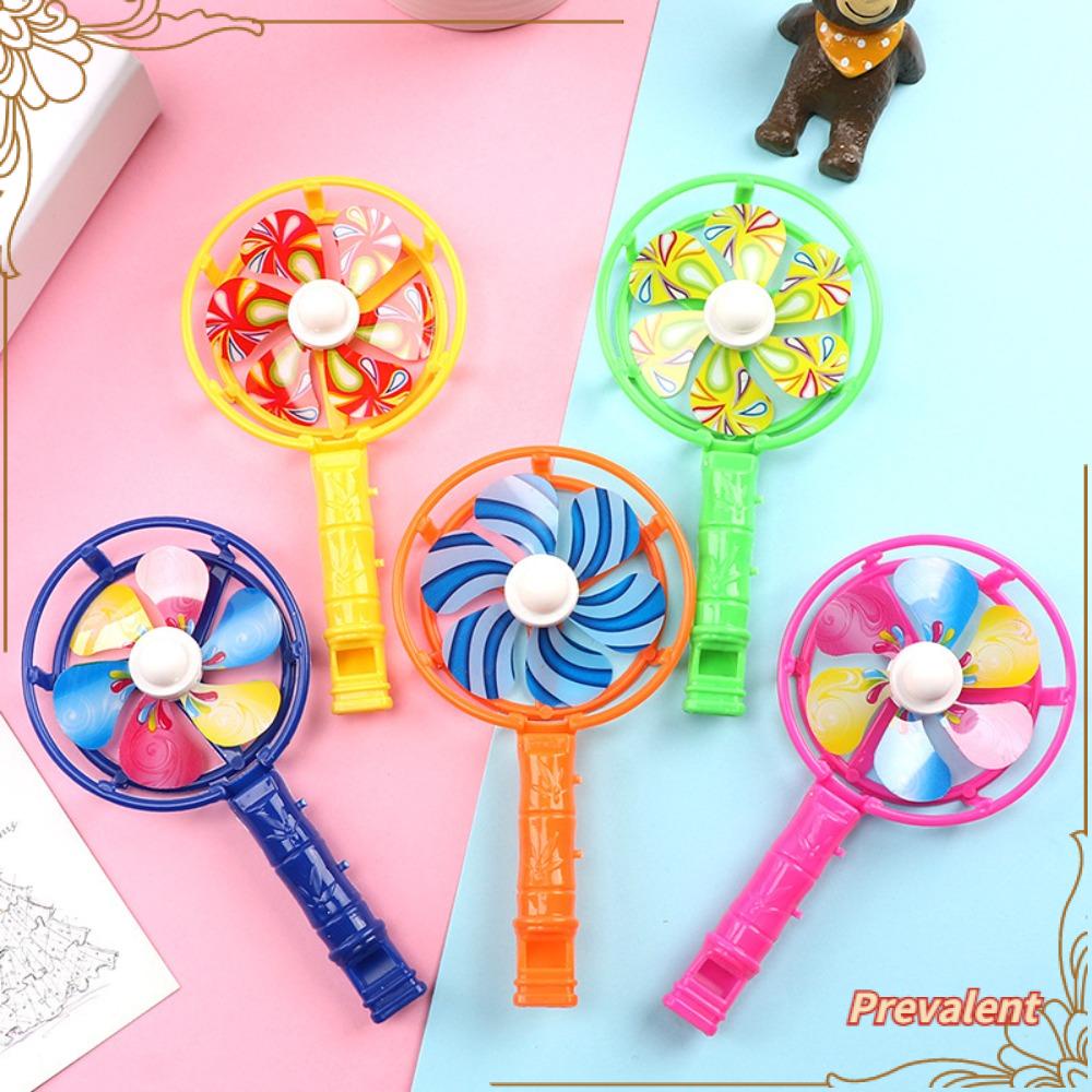 Preva 20Pcs Whistle Windmill Novelty Wind Spinner Hadiah Anak Pesta Ulang Tahun Decor Prank Maker