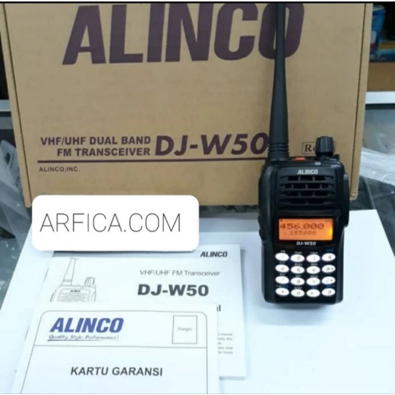 ALINCO DJ-W50 DUALBAND HT ALINCO DJ W50 ORI W50 W 50