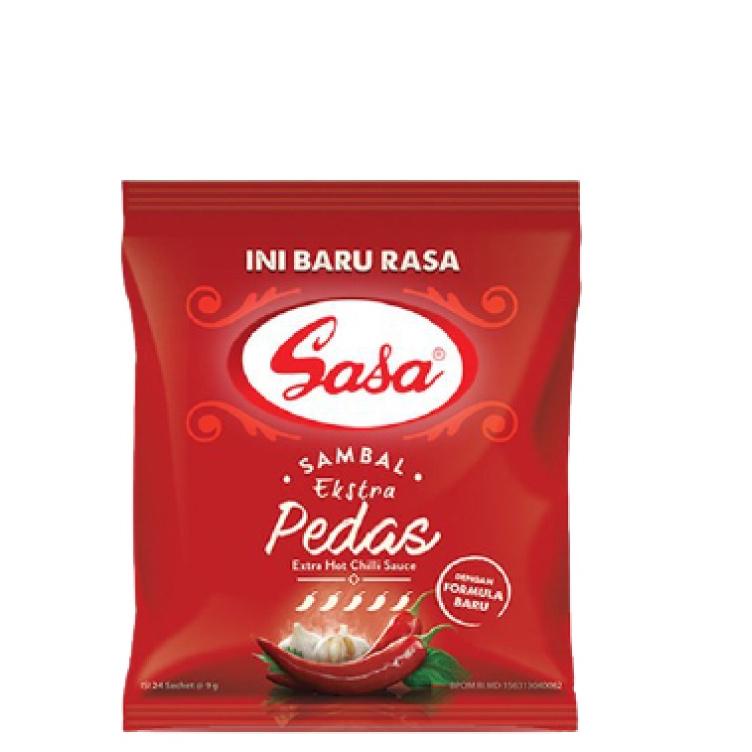 

ソ Sasa Saus Sambal Extra Pedas 24 x 8 gr ェ