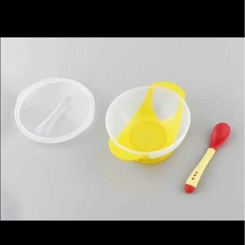 MANGKOK ANTI SELIPMANGKOKMAKANAN BAYI PENUTUP ANTI TUMPAH