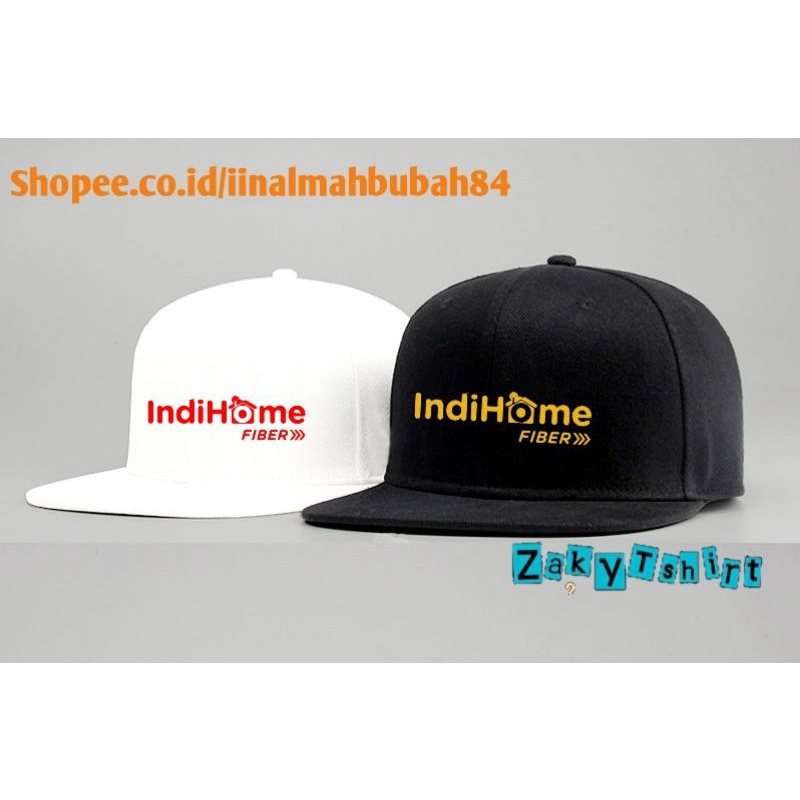 Topi Pria / Topi Snapbak / Topi Logo Indihome