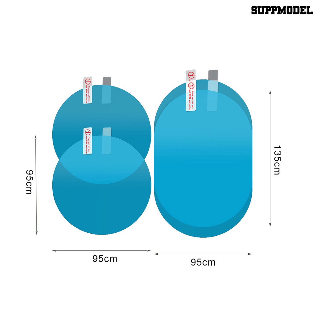 [Auto] Spion Film Pelindung Fog-proof Clear PET Rainproof Aksesoris Mobil Untuk SUV