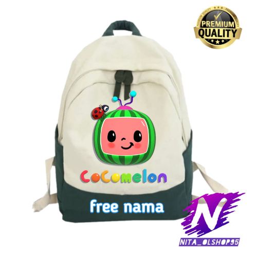 tas cocomelon tas ransel sekolah anak