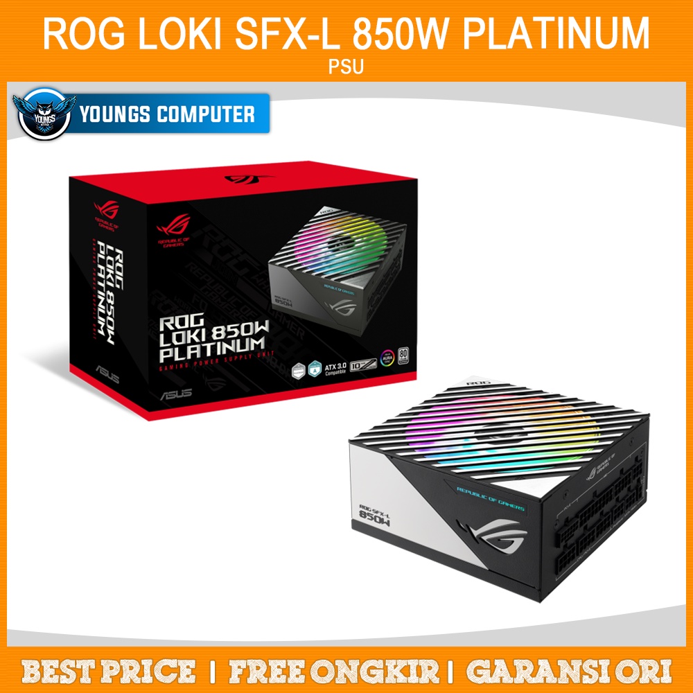 PSU ASUS ROG LOKI SFX-L 850W Platinum 80+ Modular | Power Supply 850W