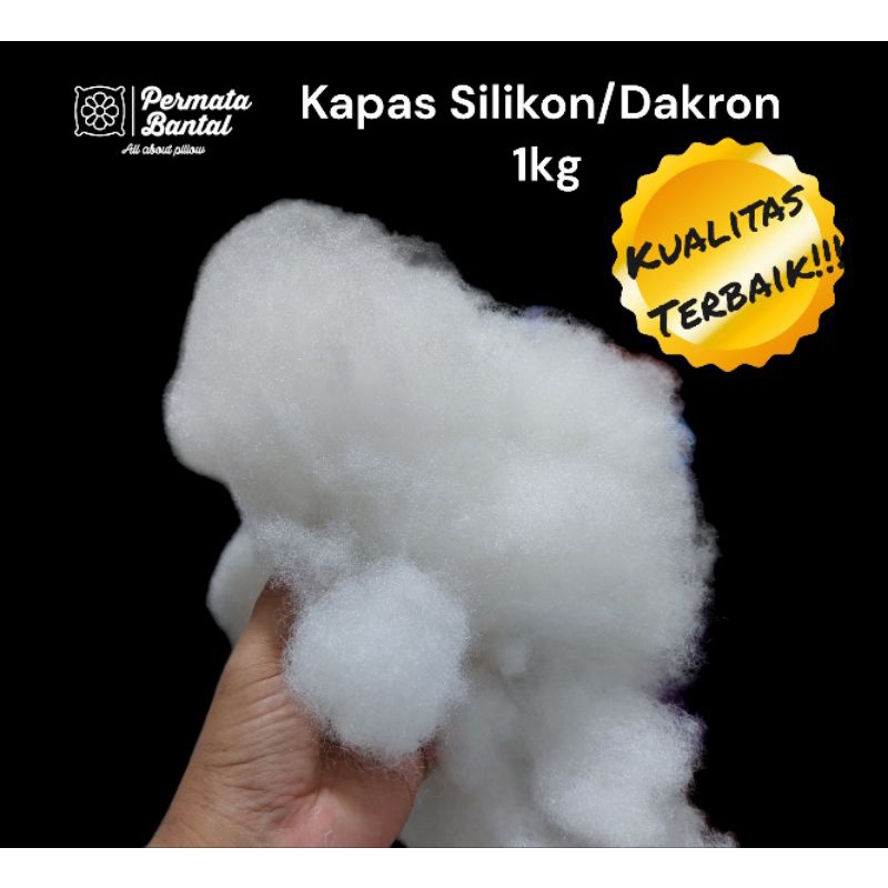 [ PROMO ] Dakron Silikon Grade A / Grade AAA HCS Isi 1Kg ( 1000 Gr )