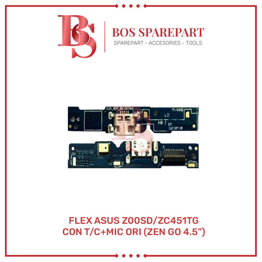 FLEXIBEL ASUS Z00SD / ZC451TG + CONNECTOR CHARGER + MIC ORI