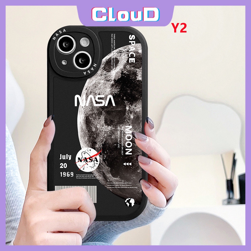 Casing Samsung A04s A04 A14 A50s A03 A12 A13 A72 A23 A50 A32 A03s A53 A30s A20 A21s A73 A71 A52s A22 A33 A11 A20s A02s A52 A31 A10s A51 Soft Tpu Trendy Brand NASA Astronot Case