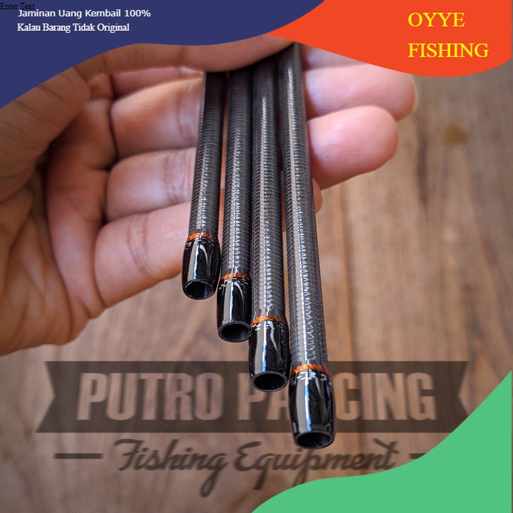 Rod Top Section Sisik 6'5" UL 1-4lb (Gen 2)Spinning Relix Nusantara