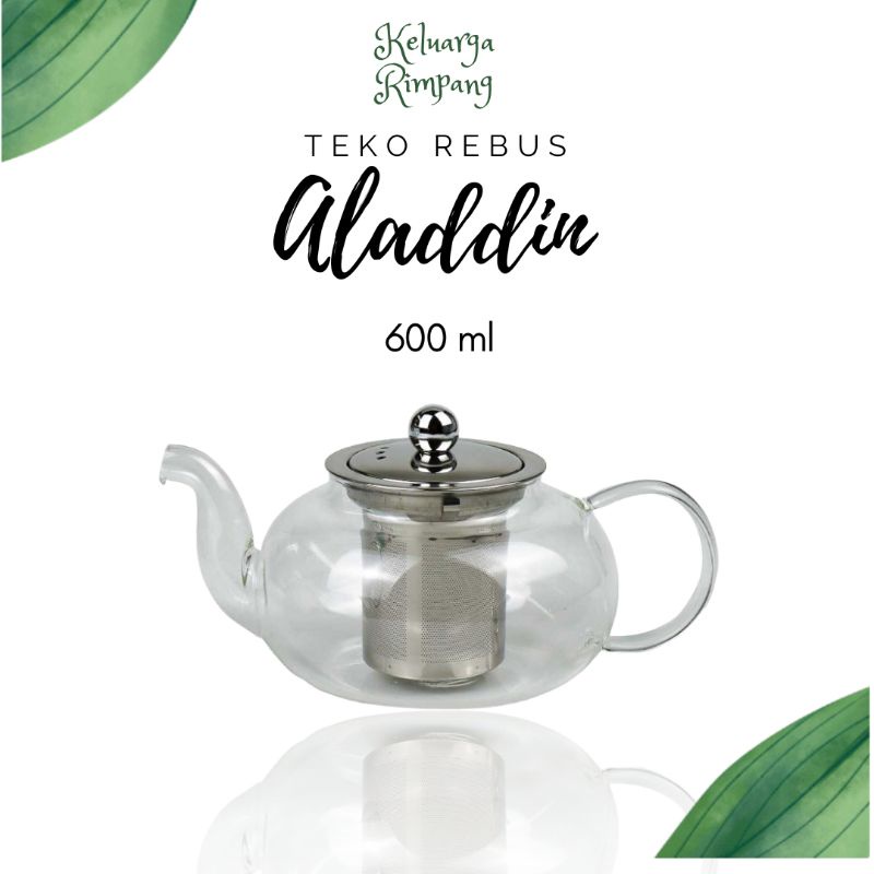 Aladdin Teko Kaca tahan Panas Dingin
