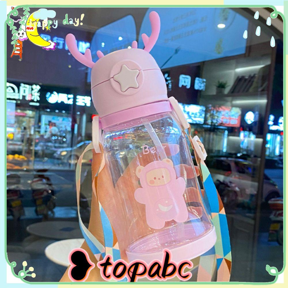 Top Botol Air Minum Olahraga Portable Travel 600ML Water Cup