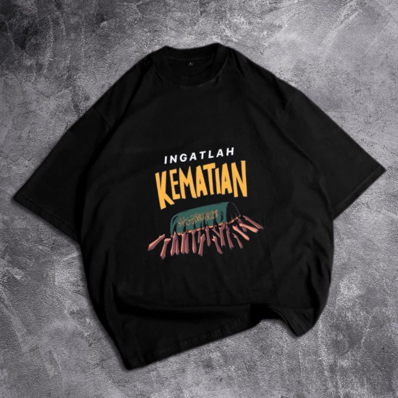 [COD] Oversize Baju Kaos Pria Wanita Terlaris Karung Jantan T-shirt Distro Graphic / Graphic Motif "