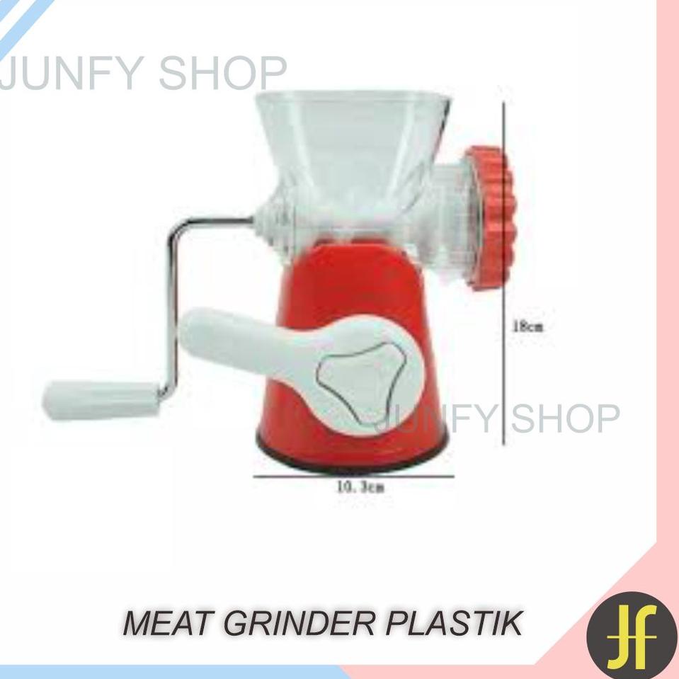 KGM.22De22d • JF - J032 Meat Grinder Plastik Manual free buble / Penggiling daging, penggiling sayur